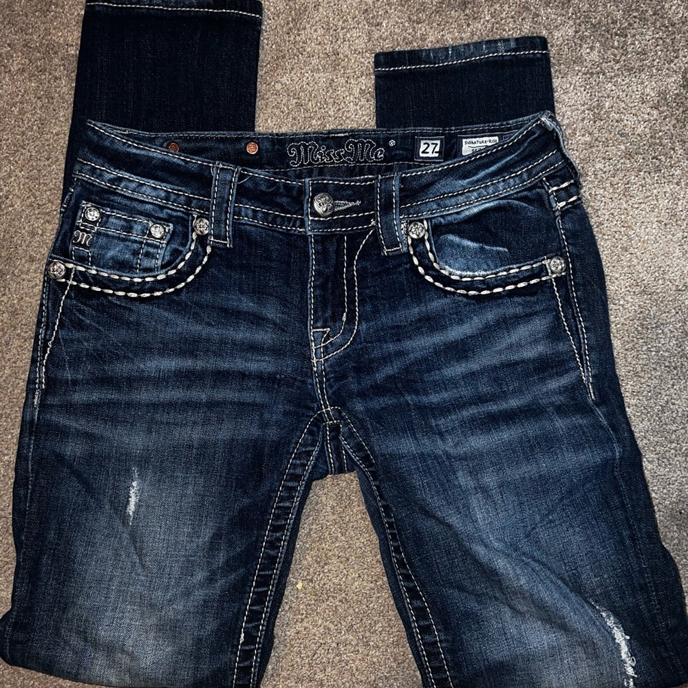 Miss Me Signature Rise Skinny Jeans